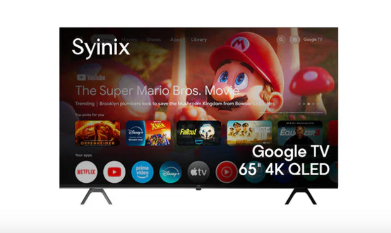 Syinix 65 inch QLED Google TV
