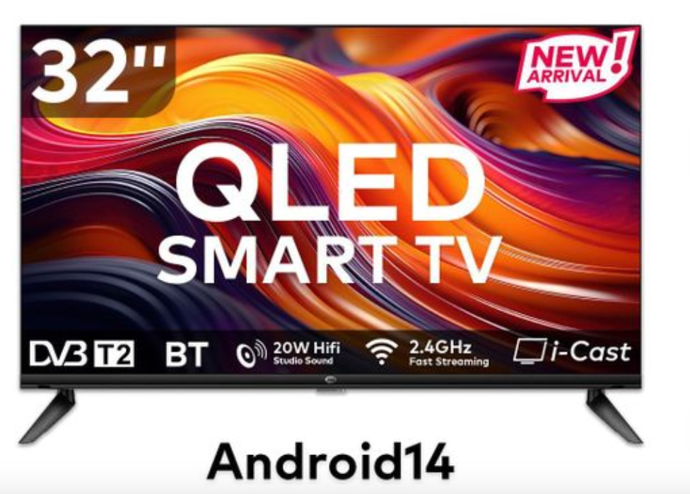 Itel 32" QLED Smart Tv