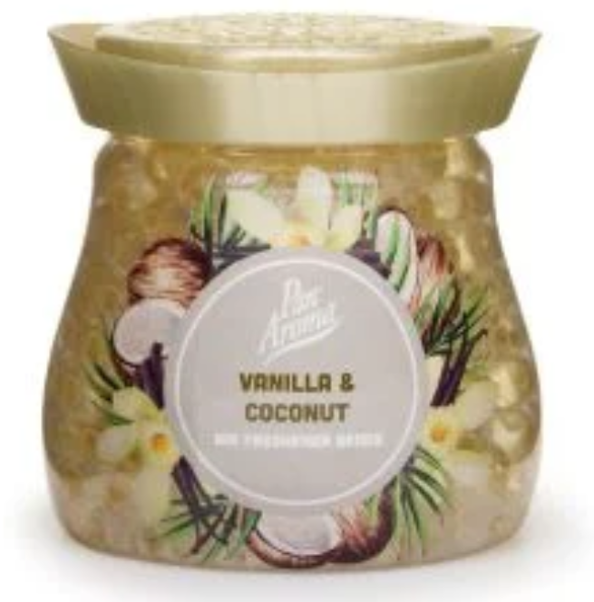 Pan Aroma Air Freshener Beads Vanilla & Coconut