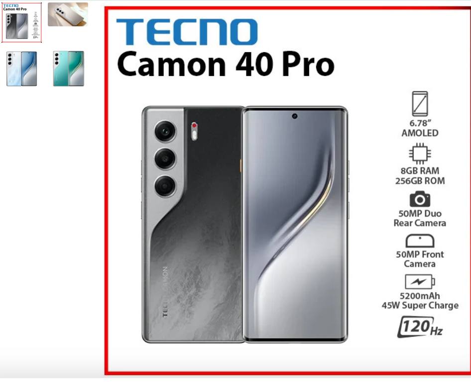 Camon 40 Pro