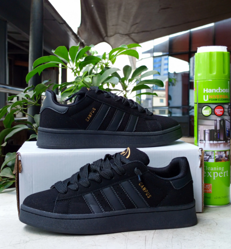 Adidas Campus Double Black/Gold